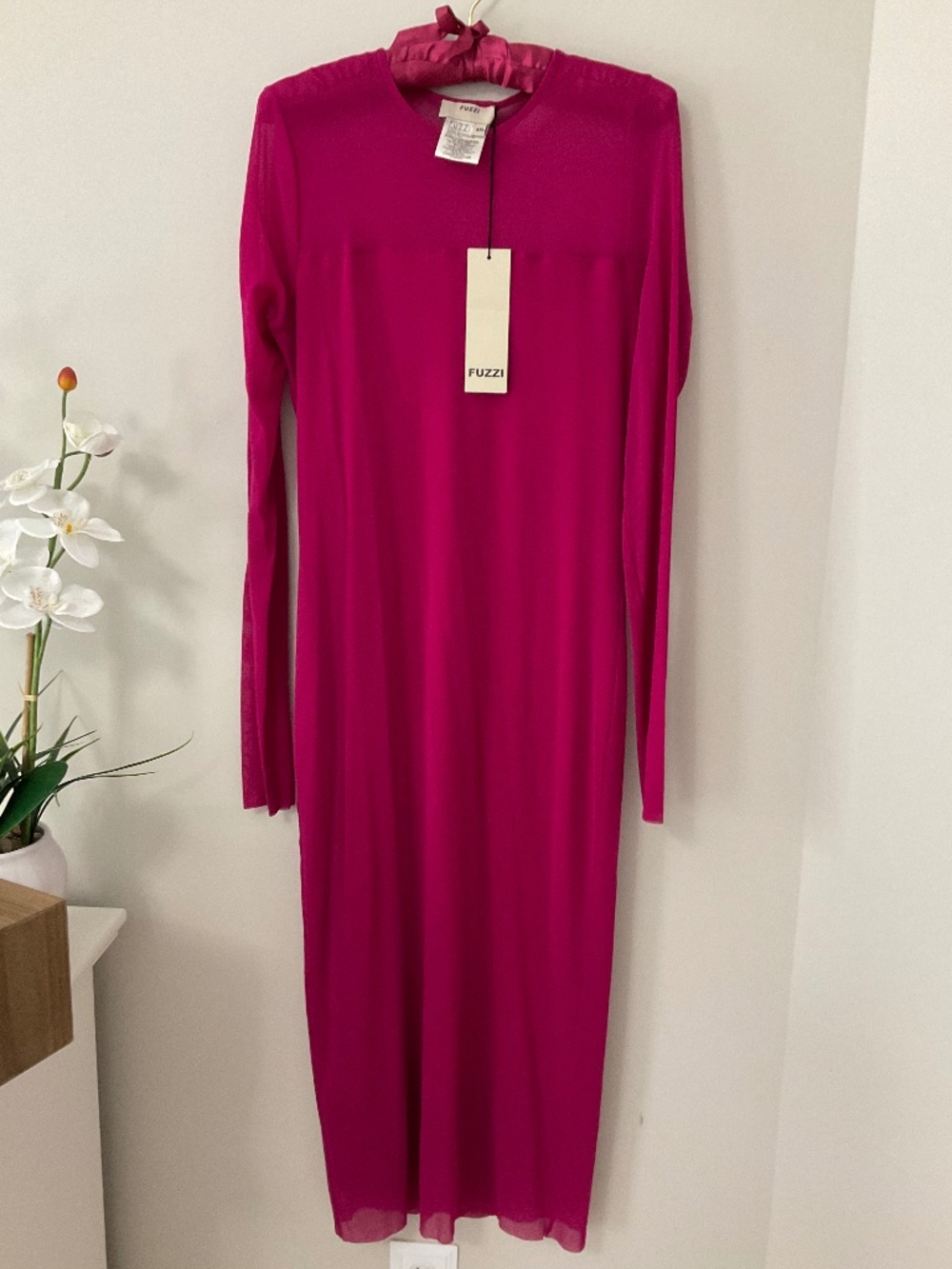 Brand New -  Fuzzi Gardenia Color Dress